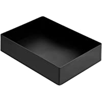 Los mejores  - AmazonBasics Organizador de plástico- bandeja para accesorios- negro